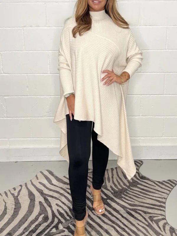 FlowEase™ Asymmetrical Knit Top