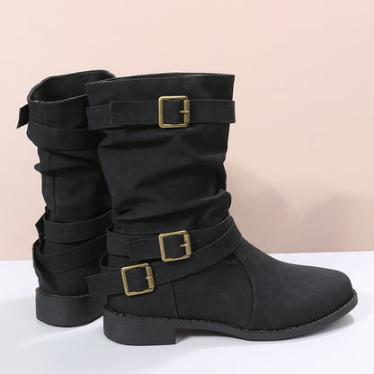 Beltoria™ Vintage Martin Belt Buckle Boots