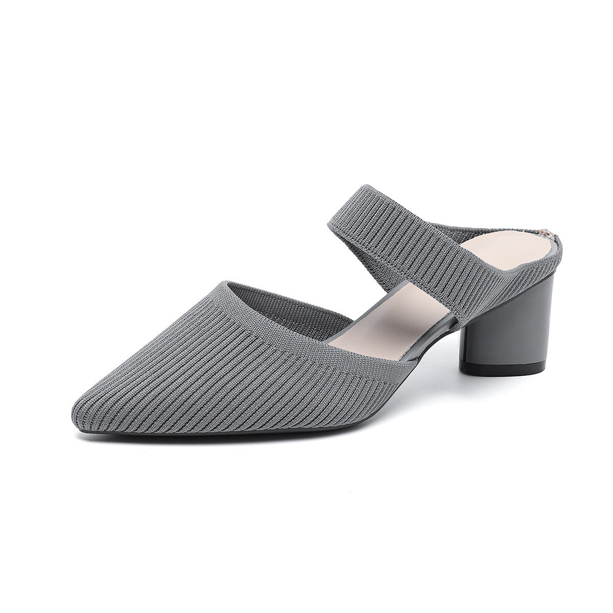 Casual Simple Pointed Toe Shallow Mouth Women's High Heels