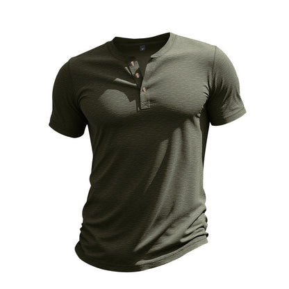 Bamura™ RetroFit Henley Tee Shirt