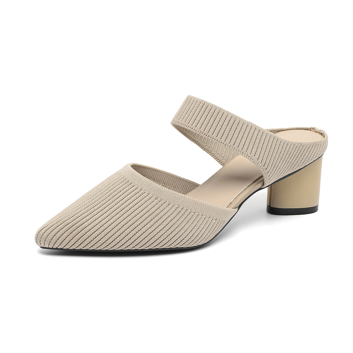 Casual Simple Pointed Toe Shallow Mouth Women's High Heels