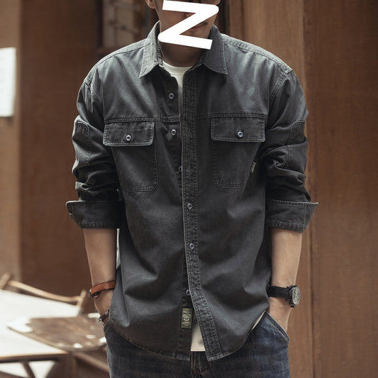 Rover™ Safari Denim Shirt-Jacket