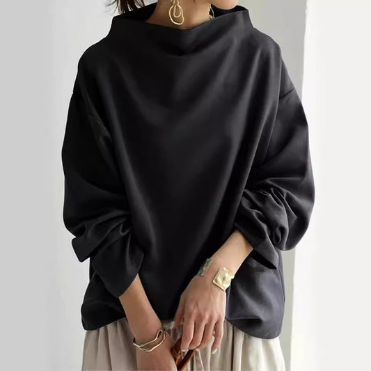 Elly™ High-Neck Soft Knit Top