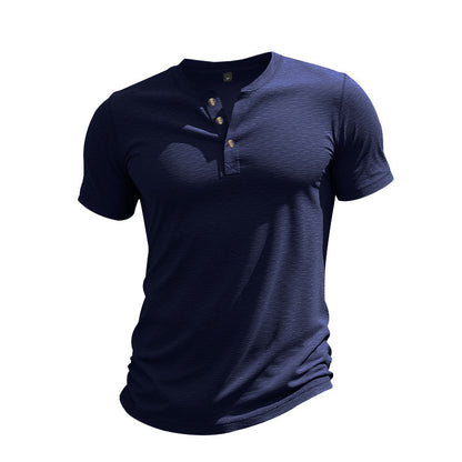 Bamura™ RetroFit Henley Tee Shirt
