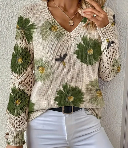 Tatyana - Stylish V-Neck Cardigan