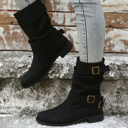 Beltoria™ Vintage Martin Belt Buckle Boots