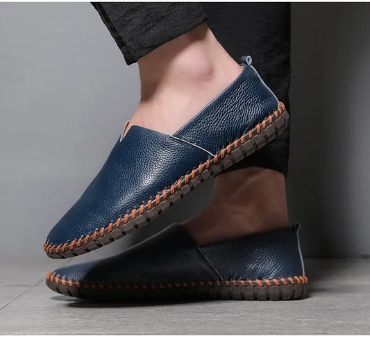 Massimo Leather Loafers