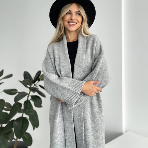 Autumn And Winter New Elegant Cardigan Sweater Coat For Women