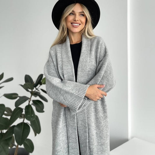 Autumn And Winter New Elegant Cardigan Sweater Coat For Women