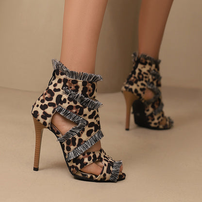 British Denim High  Heel