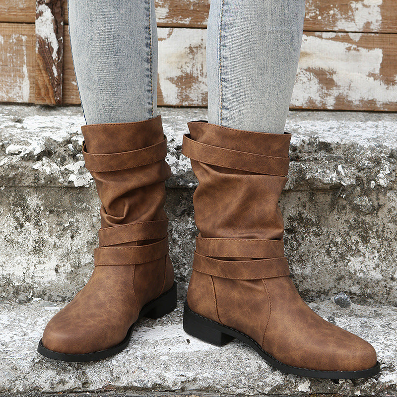 Beltoria™ Vintage Martin Belt Buckle Boots