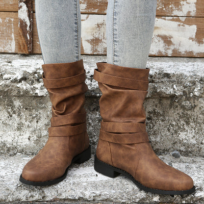 Beltoria™ Vintage Martin Belt Buckle Boots