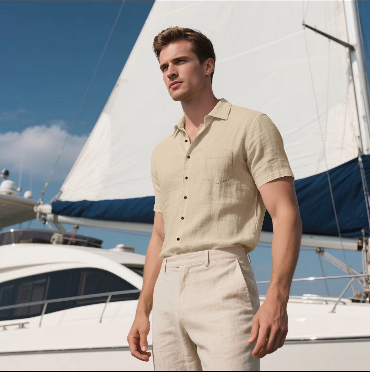 Nomad™ Linen Blend Shirt