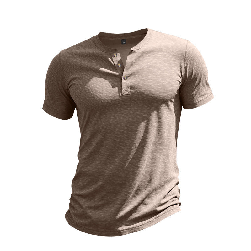 Bamura™ RetroFit Henley Tee Shirt